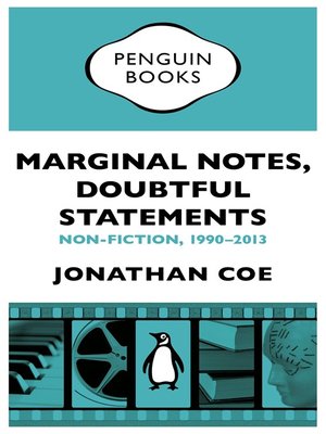 cover image of Marginal Notes, Doubtful Statements
